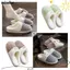 NICOLOO Một Đôi Dép Nữ, Dép Cotton Cặp Đôi Đáy Dày Mờ, Giày Cotton Sang Trọng Mềm Mại Thời Trang Mùa Đông Ấm Áp Cho Nam Nữ