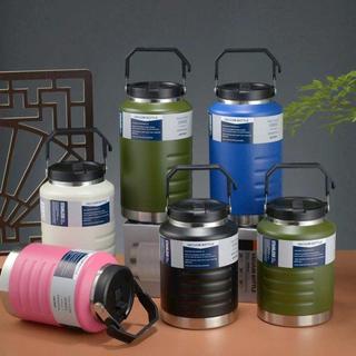 [BỀN] Bình Giữ Nhiệt Chân Không 2L Inox 316 Giữ 24 Tiếng Hai Vách Bằng Thép Không Gỉ Có Nắp Tay Cầm
