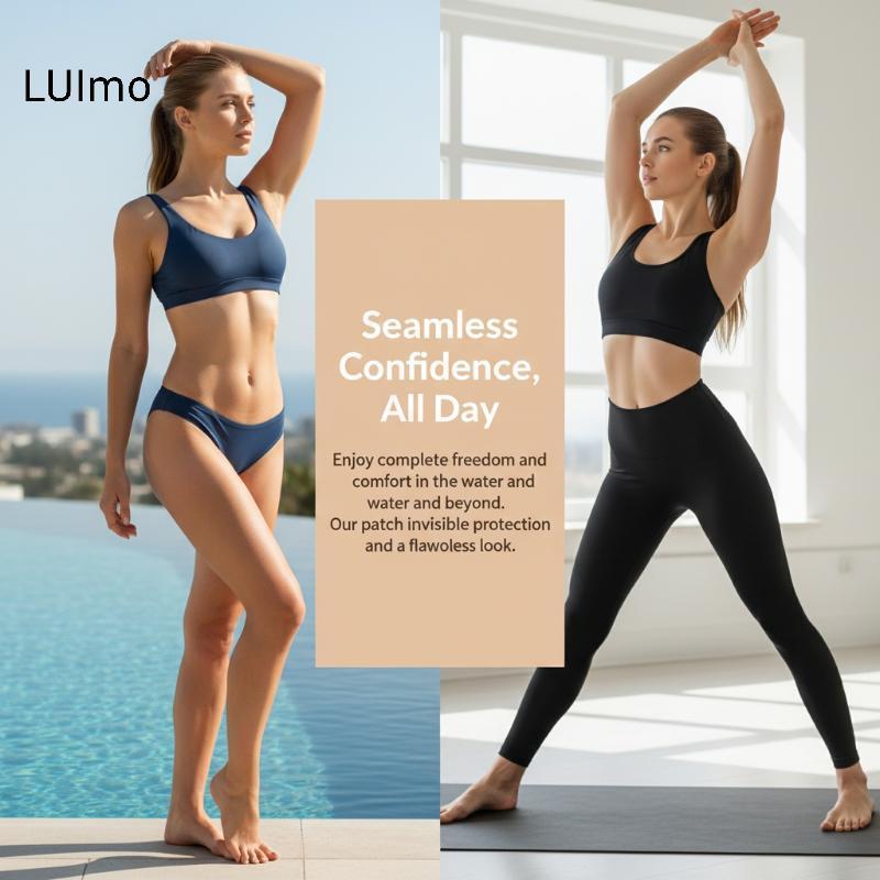 LUImo Chống Thấm Nước Cơ Thể Miếng Dán Để Bơi Riêng Khu Vực Bảo Vệ Nữ Bí Mật Miếng Dán Vô Hình Cho Bể Bơi Spa Sử Dụng 10 Chiếc SBS
