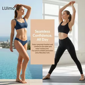 LUImo Bơi Chống Thấm Nước Bảo Vệ Cơ Thể Miếng Dán Riêng Cho Nữ Miếng Dán Da Vô Hình Cho Bể Bơi Bãi Biển SBS