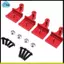 Giá đỡ hỗ trợ sốc phía trước phía sau 4 tỷ lệ 1 / 16 Giá đỡ chống sốc kim loại cho C64 cho xe RC