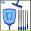 Lưới hồ bơi có cực Cleaner cho Inground over Ground Bể bơi Skimmer Cleaning Kit Sân sau Sân vườn Sân vườn Công viên