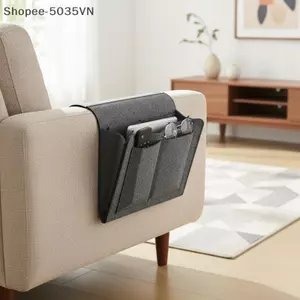 {AKIN} Túi đựng đồ treo đầu giường 1 chiếc cho phòng ngủ Essentials Người sắp xếp sách và điều khiển từ xa bên cạnh giường ngủ và ghế Sofa Thiết kế tiết kiệm không gian {a}