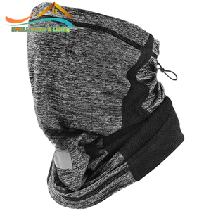 Thể Thao Ngoài Trời Cổ Gaiter UPF50 + Lưới Thoáng Khí Cho Thời Tiết Nóng Đi Xe Đạp Đi Bộ Đường Dài