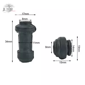 Vỏ bụi cao su cho xe máy Phanh đĩa trước chống nước và bền bỉ