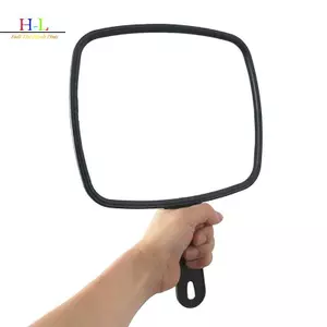 Gương Cầm Tay HL Chuyên Nghiệp Cầm Tay Salon Thợ Cắt Tóc Gương Có Tay Cầm Thực Tế Gương Cầm Tay Cho Gia Đình LMWU