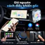 Bộ Chuyển CarPlay K18 Pha Lê –Nút Thông Minh,Chuyển Có Dây Sang Không Dây,Tương Thích 98%Xe,Điều Khiển Giọng Nói&Bản Đồ