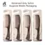 Lược chải tóc tháo rối dễ thương Mini cầm tay cho bé gái Massage da đầu chống tĩnh điện Lược gấp gương mới