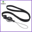 Dây đeo cổ điện thoại Nylon Dây đeo điện thoại chống mất Dây treo cổ màu đen zhenghtr