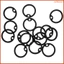 Pet Dog Circle Black Cover 15 chiếc erkenai