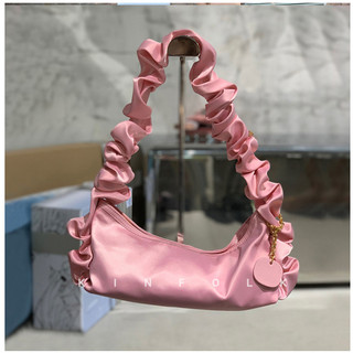 Túi xách tay xếp ly satin thời trang sang trọng nhẹ nhàng hợp thời trang mới