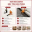 Thảm chân lông cừu với họa tiết 3D đa dạng, mật độ lông dày và độ bền cao Memmin Carpet
