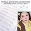 Lông mi dưới nhìn tự nhiên với dây đeo trong suốt vô hình để sử dụng hàng ngày