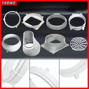 Đầu nối ống xả điều hòa YRBWD, Giao diện ống xả thay thế ABS, Phụ kiện điều hòa di động hình tròn / vuông