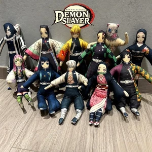 Demon Slayer Búp Bê Di Chuyển Vui Kamado Nezuko Đồ Chơi Tanjiro Kamado Tomioka Giyuu Hình Cosplay Trừu Tượng Dây Skeleton Prop