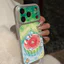 Ốp lưng iPhone Họa tiết da mạ họa tiết dưa hấu mùa hè iPhone 17 16 15 14 13 12 11 Pro Max Plus Max