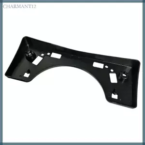 Char Nâng cấp Giá đỡ biển số máy khoan 5211447040 Giá đỡ ABS màu đen Tương thích cho xe ô tô 2004-2009 Cản trước
