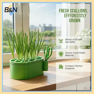 Nồi thủy canh thoáng khí dung tích lớn B & N có bình chứa nước dành cho những người đam mê cây trồng tại nhà.