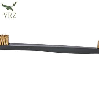 VRZ 3x Bộ bàn chải dây Mini bằng đồng thau Nylon không gỉ Lông dụng cụ làm sạch HOT