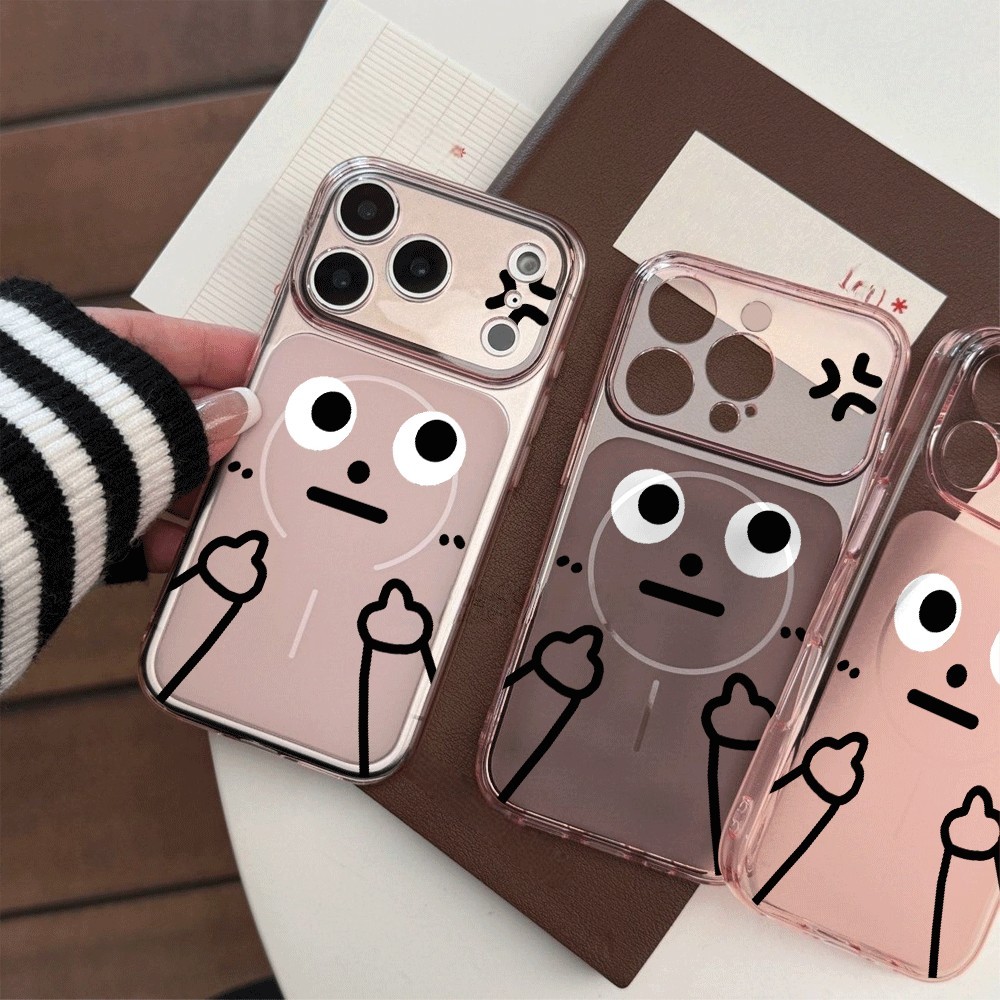 Biểu hiện tức giận iPhone171615p trường hợp điện thoại xuyên thấu 1312dễ thương 11 ý tưởn