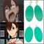 SQ DANDAN DAN DA DAN Momo Ayase bông tai cosplay phụ kiện kẹp tai