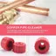 Bộ 3 / 6 Cái Chất Làm Sạch Đồng (1 / 2, 3 / 4 Và 1Inch) Bàn Chải Ống Đồng Bàn Chải Vệ Sinh Hệ Thống Nước Bàn Chải Lỗ Dây Xoắn Lớn