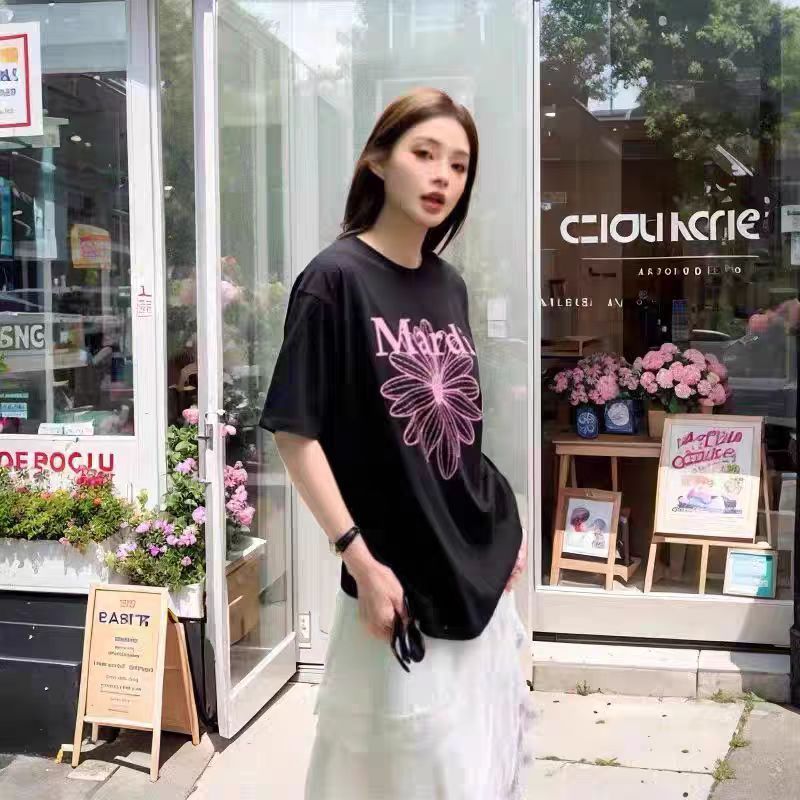 （Giao hàng 24h）Angela Áo Thun Oversize Nữ Angela Siêu Mềm Mịn - Áo Phóng To Form Rộng Style , Chất Vải Mềm Mại Màu Đẹp