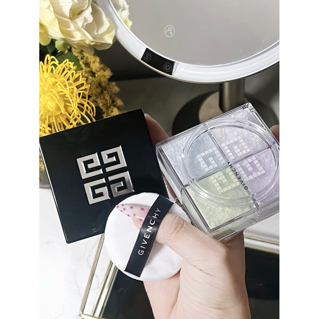 [Chính Hãng]Givenchy Prisme Libre Matte 4-color Loose Powder Kiềm Dầu Mịn Lì Fullsize Tự Nhiên