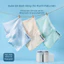 Đồ lót Cotton đầy màu sắc 5 mảnh được thiết kế dành cho học sinh trung học, thoáng khí nhẹ.
