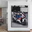 BMW ADV Water Bird Off-road Xe Máy Không Khung Vải Chống Thấm Nước Tranh Core, Marquez Racing Wall Poster Cho Câu Lạc Bộ Xe Máy Trang Trí Hành Lang