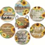 Hoa Hướng Dương Gỗ Coaster Chịu Nhiệt Chống Trơn Trượt Có Thể Giặt Thích Hợp Cho Nhà Bếp Ô Tô Nhà Hàng Quà Tặng