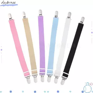 Kẹp ga trải giường DAYBREAK, Kẹp bọc nệm co giãn có thể điều chỉnh, Thiết kế chống trượt Kẹp mỏ vịt Dây buộc cao su Dây buộc ga trải giường cho 2psc / bộ Cố định ga trải giường