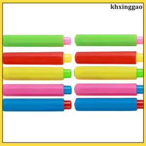 10 Chiếc Kẹp Phấn Nhựa Di Động Các Loại Màu Sắc Phấn Giá Đỡ Cho Lớp Học Và Văn Phòng Sử Dụng khxinggao