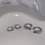 AqToCna 1 Cặp Thời Trang Hàn Quốc Vintage Nhiều Màu Sắc Kim Cương Giả Vòng Bông Tai Nữ Thẩm Mỹ Trang Sức Sang Trọng Tiệc Cưới Phụ Kiện AqToCna
