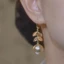 Bông Tai Ngọc Trai Zircon Dài Sang Trọng Thời Trang Sang Trọng Tất Cả Trận Đấu Bông Tai Sửa Đổi Hình Mặt Bông Tai Nữ GL9N