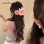 AqToCna Bohemian Kỳ Nghỉ Phong Cách Hoa Kẹp Tóc Thời Trang Mô Phỏng Hoa Kẹp Tóc Cho Nữ Cô Gái Ngọt Ngào Phụ Kiện Tóc Quà Tặng AqToCna