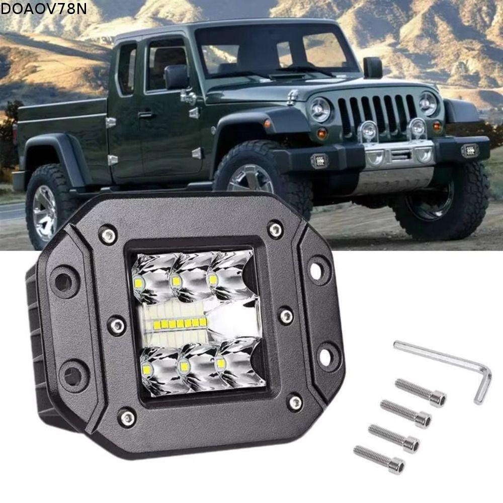 Đèn LED làm việc DOAOV78N, Đèn gắn công suất 5 Inch Kích thước 40W, Đèn sương mù Điện áp 12V 24V Thiết kế gắn xả điện áp Đèn LED Pods Light Jeep Lighting