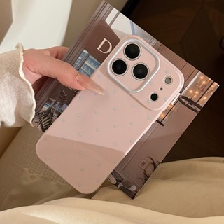 [Sheren] Ốp Điện Thoại Chấm Bi Gió Thích Hợp Cho i17 16 15 14 13 12 11 pro max Vỏ Bảo Vệ Chống Sốc