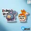Decal Dán Xe "Xin Đừng Hôn Em" - Trang Trí Dễ Thương, Chống Nước Tại Mày Mò Store