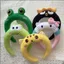 SQ Sanrio HelloKitty Hoạt Hình Dễ Thương Sang Trọng Vui Nhộn Tóc Vòng Rửa Mặt Báo Chí Tóc Dây Buộc Tóc Thời Trang