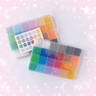 2.6mm Đậu 264 Màu Đậu Fusion Hàng Sẵn Có Cùng Phong Cách Cùng Phong Cách Màu Sắc Trẻ Em Handmade DIY Giáo Dục Xếp Hình Đồ Chơi Nhỏ 5GR2