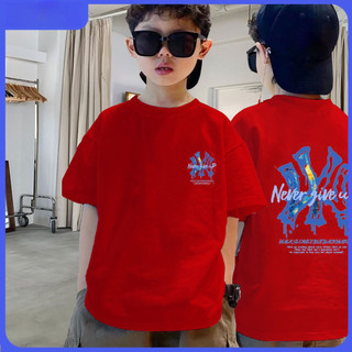 Áo phông cotton Bé trai umico với áo cổ tròn họa tiết graffiti mát mẻ