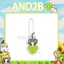 BH2 AND2BLE Acrylic Móc Khóa 1 Mini Album Trình Tự 01: Curiosity Mặt Dây Chuyền Ngôi Sao Hoạt Hình Túi Phụ Kiện HB2