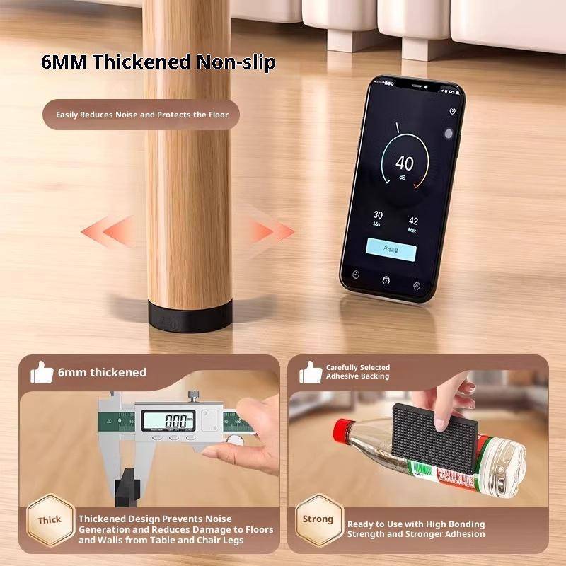 Springevenstar Miếng Lót Nội Thất Chống Trơn Trượt Tự Dính Cao Su Nội Thất Chân Bảo Vệ Hạng Nặng Bảo Vệ Sàn Cho Ghế Bàn Ghế Sofa Tầng Springevenstar