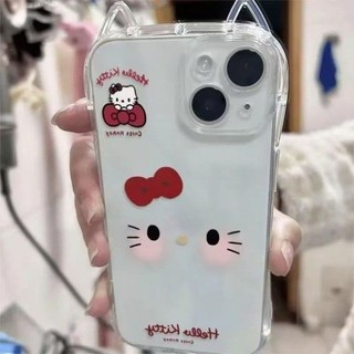 Ốp lưng IPhone 17 16 15 14 13 12 11 ProMax XSMax 78 Plus Dễ thương Blush KT Emoji trường hợp điện thoại