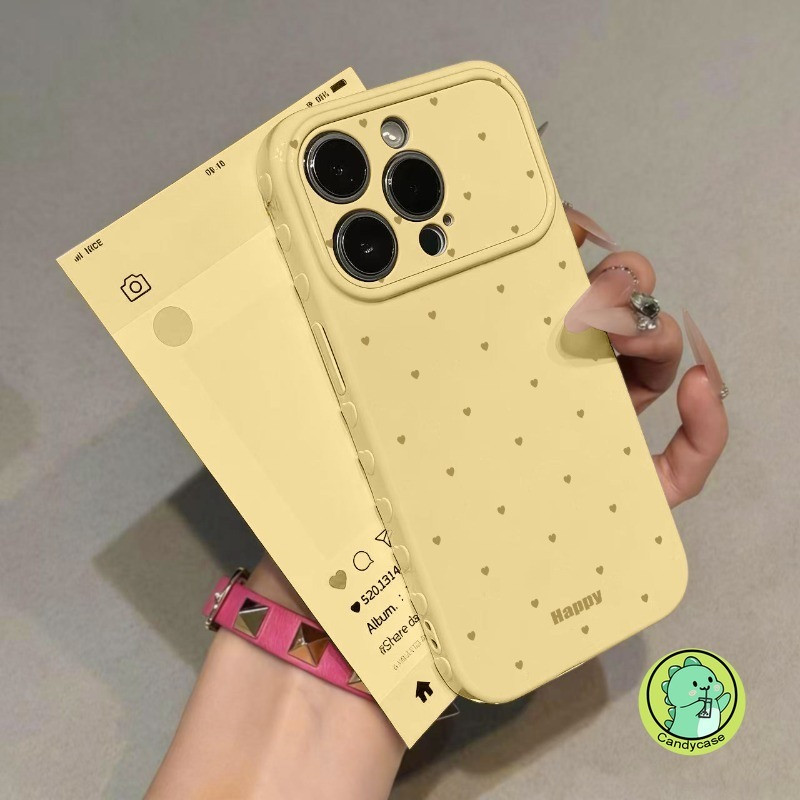 Ốp Điện Thoại Trái Tim Tình Yêu Bên Cho Redmi Note 15 14 13 Pro Plus 12 11 11T 11S Turbo 5 Max 5G 4G Vỏ Sang Trọng Dễ Thương Đơn Giản Thanh Lịch Vỏ Mềm Chống Sốc