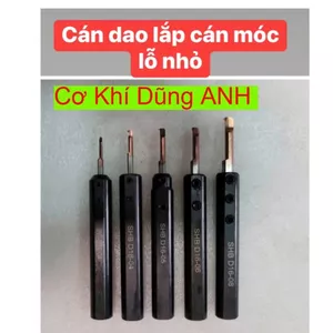 Cán dao móc lỗ mini SHB lắp các loại dao móc lỗ trơn, dao móc lỗ ren, lỗ bậc