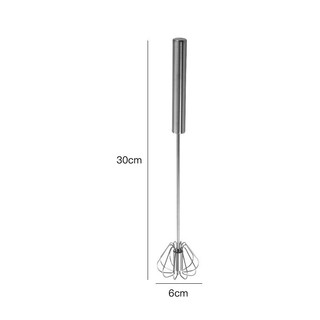 Máy đánh trứng quay bằng thép không gỉ Máy trộn bán tự động Máy đánh trứng bằng tay Kem gia dụng Dụng cụ làm bánh trứng NZX