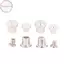 Hodou Chế Biến Gỗ Dowels Dowel Pin Định Vị Dowel Nail Center Punchs Điểm Tập Trung Cho Nội Thất Gỗ VN