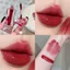 VVDZA Mirror Lip Gloss, Son bóng mờ pha lê ánh sáng, Son môi bão hòa thấp dưỡng ẩm lâu trôi 3g Mỹ phẩm Son Tint